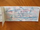 RARE! RUSSIA ESTONIA 1992 CHEQUE BOOK FOR 45 ROUBLES SUM ,  O - Estland