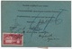 DEC. 1925 GRAND-LIBAN Beyrouth Carte Taxée Comme Lettre LYON Première Date Connue 40c Rose BANDEROLE DUVAL - 1859-1959 Storia Postale