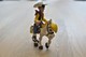 Vintage FIGURE : Schleich Lucky Luke And Joli Jumper - Morris Dargaud - Dupuis -  RaRe - 1984 - Figuur - Autres & Non Classés