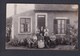 Carte Photo Bizon Bobigny (93) Portrait Famille Devant Maison à Situer - Bobigny