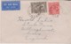 Australia 1935 Air Mail 6d Kingsford Smith On Letter To England - Cartas & Documentos