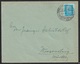 1932 - Dt.Reich 1.1.32 - EF Sonderstempel MARIENBURG KRAFTPOST NACH DANZIG - VISUMFREI A. 4 Pf (Mi.454) - Briefe U. Dokumente