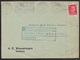 1928 - EF Fernbrief 15Pfg (Mi.391) SonderStpl.25.9.28 BAMBERG - IM POSTAUTO DURCH DIE FRÄNKISCH SCHWEIZ - Portogerecht - Briefe U. Dokumente