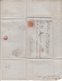 CARTA - LETTRE SELLO NUM . 23  40 CMS ORANGE DE MARSEILLE 2240  DESTINO ESPAGNE 1868  PAR PERIGNAN - 1862 Napoléon III