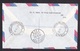 South Africa: Registered Cover Parklands To Netherlands, 1987, 3 Stamps, Missent To Funchal Madeira (traces Of Use) - Brieven En Documenten