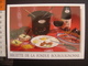 CP Carte Postale Postcard RECETTE CUISINE BOURGOGNE FONDUE BOURGUIGNONNE - Recettes (cuisine)