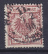 Germany Reichspost 1889 Mi. 50ab     50 Pf. Reichsadler Im Kreis (Dunkelbräunlichrot) Cote €280,- (W.S) X2 - Gebraucht