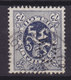 Belgium Perfin Perforé Lochung 'C' Mi. 73, 75c. Wappenschild Stamp (2 Scans) - 1909-34