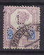 Great Britain Perfin Perforé Lochung 'L C&S' Mi. 93, 5d. Victoria Stamp LONDON Cancel (2 Scans) - Gezähnt (perforiert)