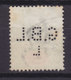 Great Britain Perfin Perforé Lochung 'G.B.L. L' Mi. 106 A, 2d. Edward VII. Stamp Registered Cancel (2 Scans) - Gezähnt (perforiert)