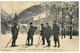 CAUTERETS - Hiver - Esplanade Des Oeufs Et Pèguère - Alt. 933-1721 Ed. Couget 1, Envoi 1909, Cachet Hotel Pont D'Esp. - Cauterets