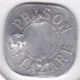 Jeton Prison St Lazare , 5 Francs , Paris, 2ème Série / Avec Contremarque B, En Aluminium - Monetary / Of Necessity