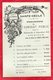 83 LA SEYNE SUR MER CPA PROGRAMME DU CONCERT PUBLIC DONNE LE 04 DECEMBRE 1921 DANS LA SALLE DE L' EDEN THEATRE - La Seyne-sur-Mer