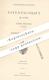 Original Patent - Gebrüder Freund , Ratibor , 1880 , Sicherheitsschloss | Schloss , Türschloss | Schlosser , Schlosserei - Historische Dokumente