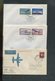 Flugpost / Int. Sammlung Mit Rd. 80 Belegen (23587-400) - Vrac (max 999 Timbres)