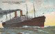 1909 German Card  Schnelldampfer Kaiserin Auguste Victoria Used To Detroit US German Sea PO Duplex - Other & Unclassified
