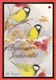 Postal Stationery - Birds - Great Tits In Winter Landscape - Finnish Cancer Patients - Suomi Finland - Postage Paid - Entiers Postaux