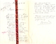 Brief Lettre - Ch. Cram - D'Hondt - Bellem  - Naar Kadaster 1928 Ivm Eigendom Smessaert  + Brief Met Antwoord - Non Classés