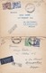 YOUGOSLAVIE  :  10  LETTRES  RECOMMANDEE  ( 1 )  Ou  EXPRESS ( 9 )  De  1951  Pour La  BELGIQUE  . - Covers & Documents