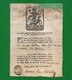 D-ES PATENTE DE SANIDAD Libre De PESTE España Sant Pol De Mar 1804 - Documenti Storici