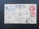 GB 1933 Registered Letter Oxted Surrey Nach Canstatt Württemberg Fee Paid. 2 Einschreiben Mit Zusatzfrankatur - Cartas & Documentos