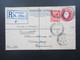 GB 1931 Registered Letter Edinburghn 73 No. 2810 Stempel Murrayfield Einschreiben Mit Zusatzfrankatur - Lettres & Documents