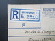 GB 1931 Registered Letter Edinburghn 73 No. 2810 Stempel Murrayfield Einschreiben Mit Zusatzfrankatur - Brieven En Documenten