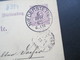 AD Württemberg 1888 Ganzsache Stempel K1 Niederstetten Nach Creglingen Mit Ak Stempel K2 Creglingen - Interi Postali