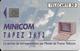 CARTE-PUBLIC-F271C.772--50U-SO4-09/92-MINICOM TAPEZ 3612-V° N° A 2A6801-UTILISE-TBE-RARE - 1992