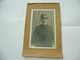 WW1 CDV FOTO RITRATTO VIGILE DEL FUOCO UNIFORME FIRE MAN 1916 CON DEDICA. - Guerra, Militari