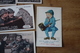 Delcampe - Lot De 8 Cartes Postales Anciennes Guerre 1914 1918 Humour De Poilus - Guerre 1914-18