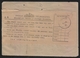 Bundi  1911  Indian Telegraph  Booking Receipts #  21187  D Inde India - Bundi