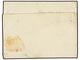 BOLIVIA. 1817 (16 Octubre). COCHABAMBA A PLATA. Carta Completa Con Texto, Marcas COCHABAMBA Y FRANCA (nº 1 Y 4). MUY RAR - Autres & Non Classés