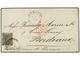 CUBA. 1877. HABANA A BORDEAUX (Francia). 50 Cts. Negro Mat. Fechador Y Marca Octogonal Del Correo Marítimo Francés HAVAN - Sonstige & Ohne Zuordnung