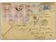 ETIOPIA. October 12, 1917. Registered Cover From HARAR To MADRID. At Back Postmarks Of The French Far East Maritime Line - Autres & Non Classés