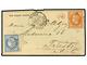 FRANCIA. 1871 (Jan. 20). PARIS To TRIESTE (Austria). BALLOON "LE GENERAL DAUMESNIL". Envelope (large Part Of Back Missin - Autres & Non Classés