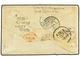 CEILAN. Yv.54+57. 1876 (Feb. 16). Cover To A Ship's Captain Care Of The French Consul In POINTE DE GALLES (Galle, Ceylon - Sonstige & Ohne Zuordnung