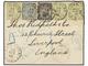 FIJI. Sg.76, 77, 78. 1895 (Oct. 15th). Small, Attractive Envelope Registered From SUVA To LIVERPOOL Bearing 1/2d. Slate- - Autres & Non Classés