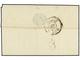 MAURICIO. 1823. PORT LOUIS To PARIS. Entire Letter With COLONIES PAR/PAIMBOEUF Entry Mark, Rated "8". - Otros & Sin Clasificación