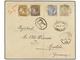 TURQUIA. Sg.59, 60, 65, 72. 1896. TURKS To GERMANY. Nice Franking On Registered Cover, Arrival On Reverse. - Autres & Non Classés