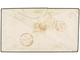 LIBERIA. 1870. CAPE PALMAS To STUTTGARD. Envelope With Embossed Mark "HOFFMAN INSTITUTE. CAPE PALMAS. CAVALLA. W.A." Wit - Autres & Non Classés