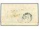 PUERTO RICO. 1849 (1 Octubre). CAGUAS A PATILLAS. Carta Completa Con Texto, Marca CAGUAS En Azul, Al Dorso Tránsito Por  - Otros & Sin Clasificación