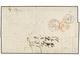 PUERTO RICO. 1870. SAN JUAN A GÉNOVA. Circulada Sin Sellos En El Buque "Neva" De La Royal Mail Steam Packet, Marcas De I - Autres & Non Classés