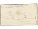 URUGUAY. (1820 CA.). MONTEVIDEO A PAYSANDU. Envuelta De Carta Certificada, Marcas CERTIFICADO/MONTVº/FRANCA Y Manuscrito - Autres & Non Classés