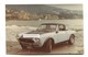 Fiat Abarth 124 Rally - Sports Car And Unknown Coastal Town, Italy? - C1970's Postcard - Passenger Cars
