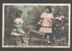 Fantasy / Fantaisie / Fantasie Kaart - 2 Girls / Filles / Meisjes - Ceuillette Au Jardin - 1905 - Scènes & Paysages