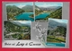 CARTOLINA VG ITALIA - Saluti Dal Lago Di CAVAZZO (UD) - Vedutine Multivue - 10 X 15 - 1969 CAVAZZO CARNICO TASSATA - Gruss Aus.../ Gruesse Aus...