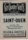 Les Guides Verts : Saint Ouen (93) Plan Rues Renseignements En 1927  Publicités Commerciales - Europe