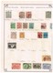 Delcampe - Colonies Et Territoires Britanniques Ancienne Collection Sur Feuilles D'époque - Collections (without Album)