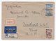 1931 YUGOSLAVIA, CROATIA, ZAGREB TO BRADFORD, OHIO, USA,30 DINAR, REGISTERED LETTER, EXPRESS, AIR MAIL - Covers & Documents